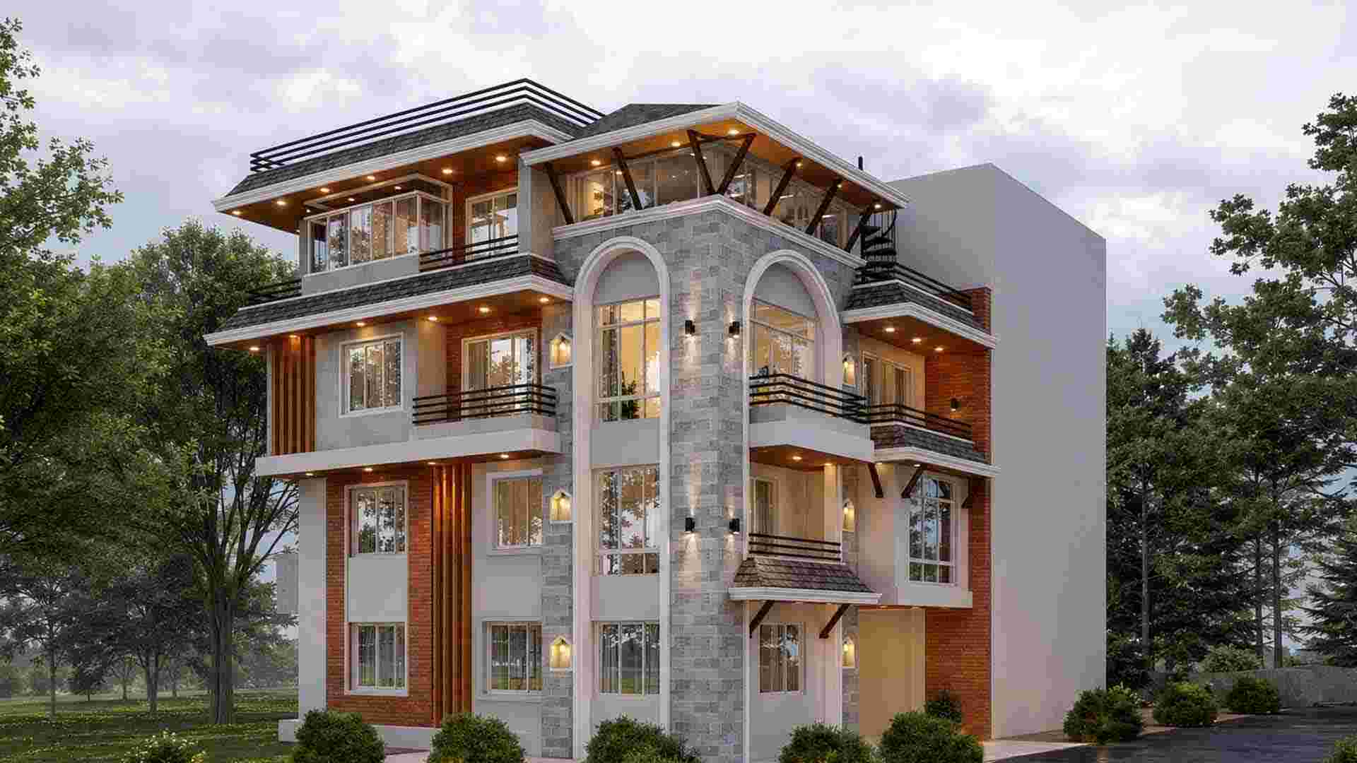 Mixed-Use Residence at Raniban- Mrs. Radhika Kapri