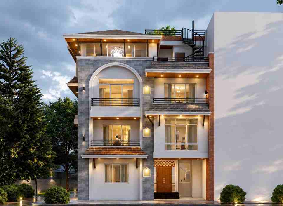 Mixed-Use Residence at Raniban- Mrs. Radhika Kapri