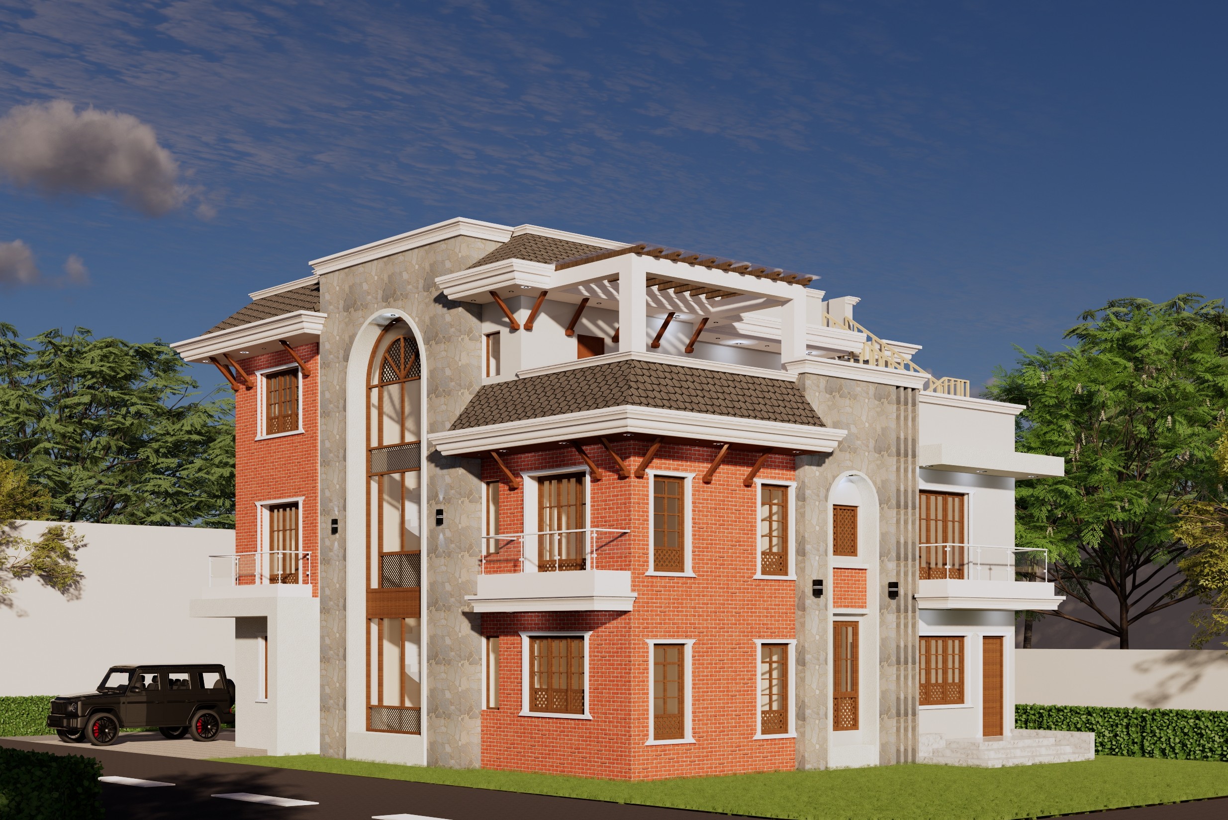 Private Residential Bungalow – Mrs. Urmila Thapa