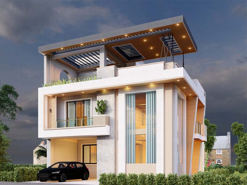 Modern Bungalow  at Tokha, Mr.Sandesh Thapa Magar